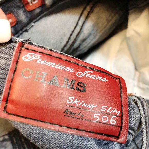Chams Premium Skinny Slim 506 Sz 18 - Picture 5 of 5